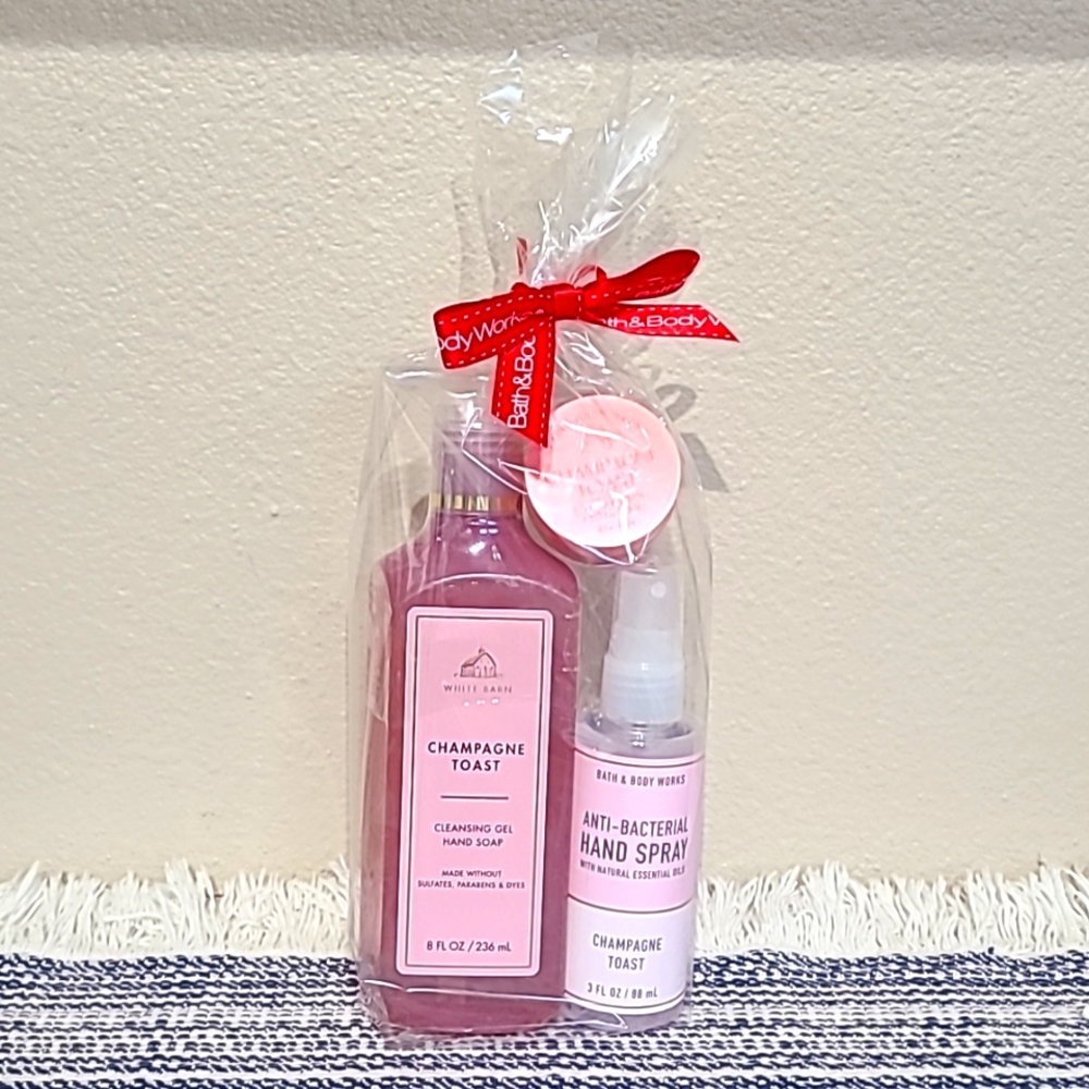 🥂 Champagne Toast 3PC Bundle- Bath & Body Works
